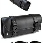 Motorcycle Handlebar Bag UBOG Faux Leather Universal Fit-0