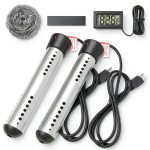 Senduzll 2000W Immersion Water Heater Portable Bucket Heater Stainless-0
