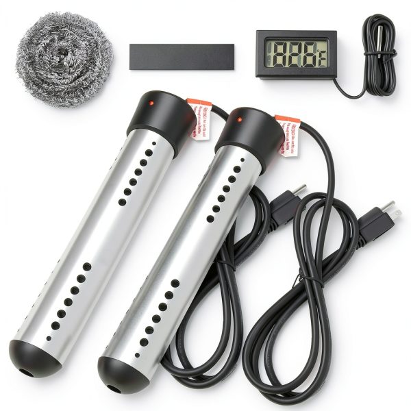 Senduzll 2000W Immersion Water Heater Portable Bucket Heater Stainless-0