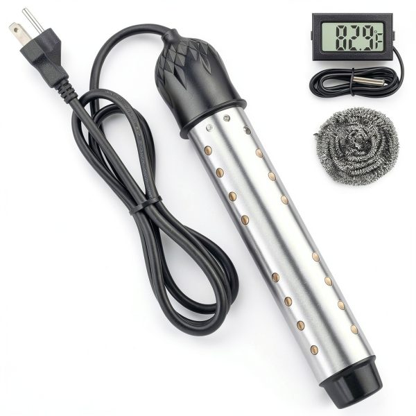 AMZKEIO 2000W Immersion Pool Heater High Efficiency Stainless Steel-0