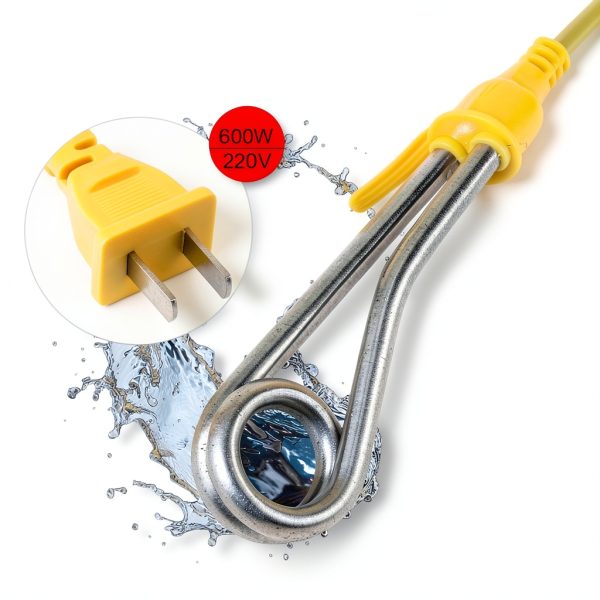 600W 220V Immersion Heater Luatoxry Portable Hot Water Stick with Hook-3